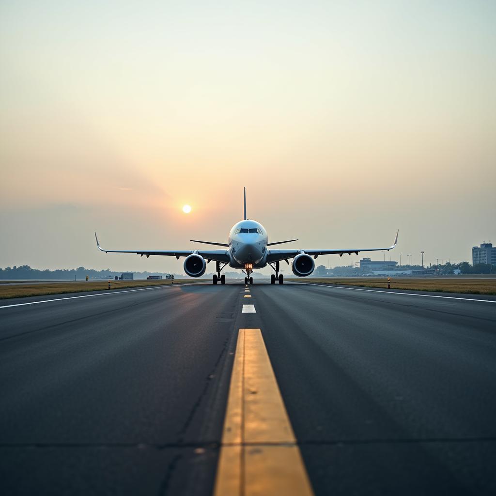 Mumbai Airport Runway