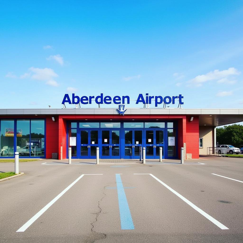 Aberdeen Airport Terminal Exterior