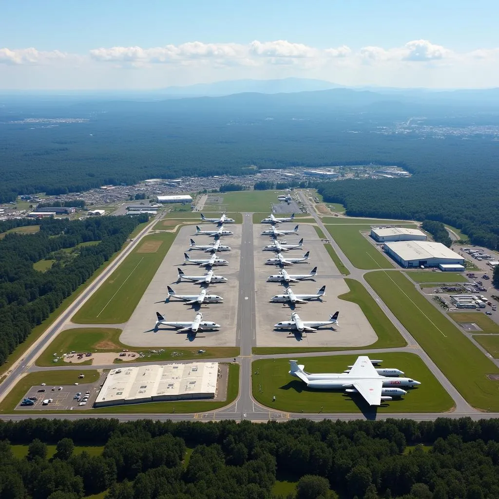 Aberdeen Proving Ground Aerial View