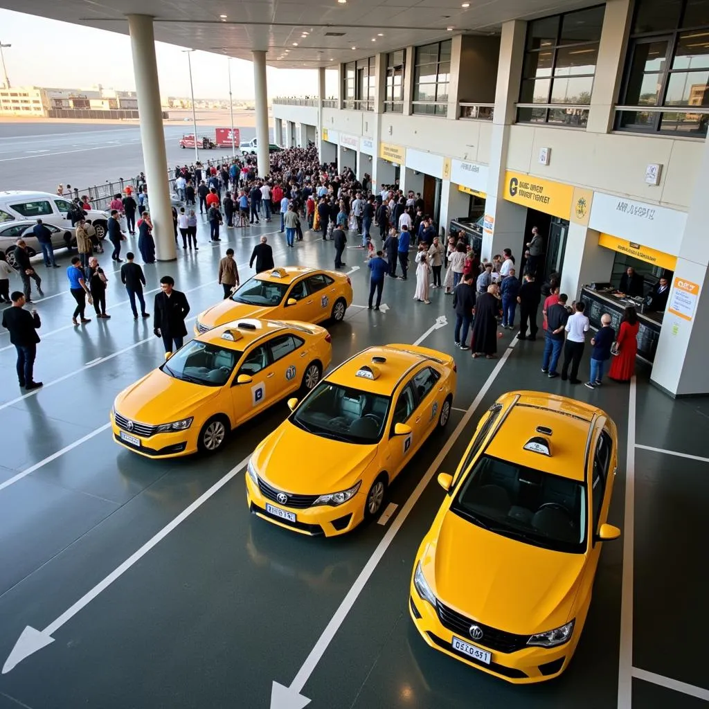 Transportation Hub at Abha Airport