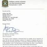 Abu Dhabi Airport Demand Letter