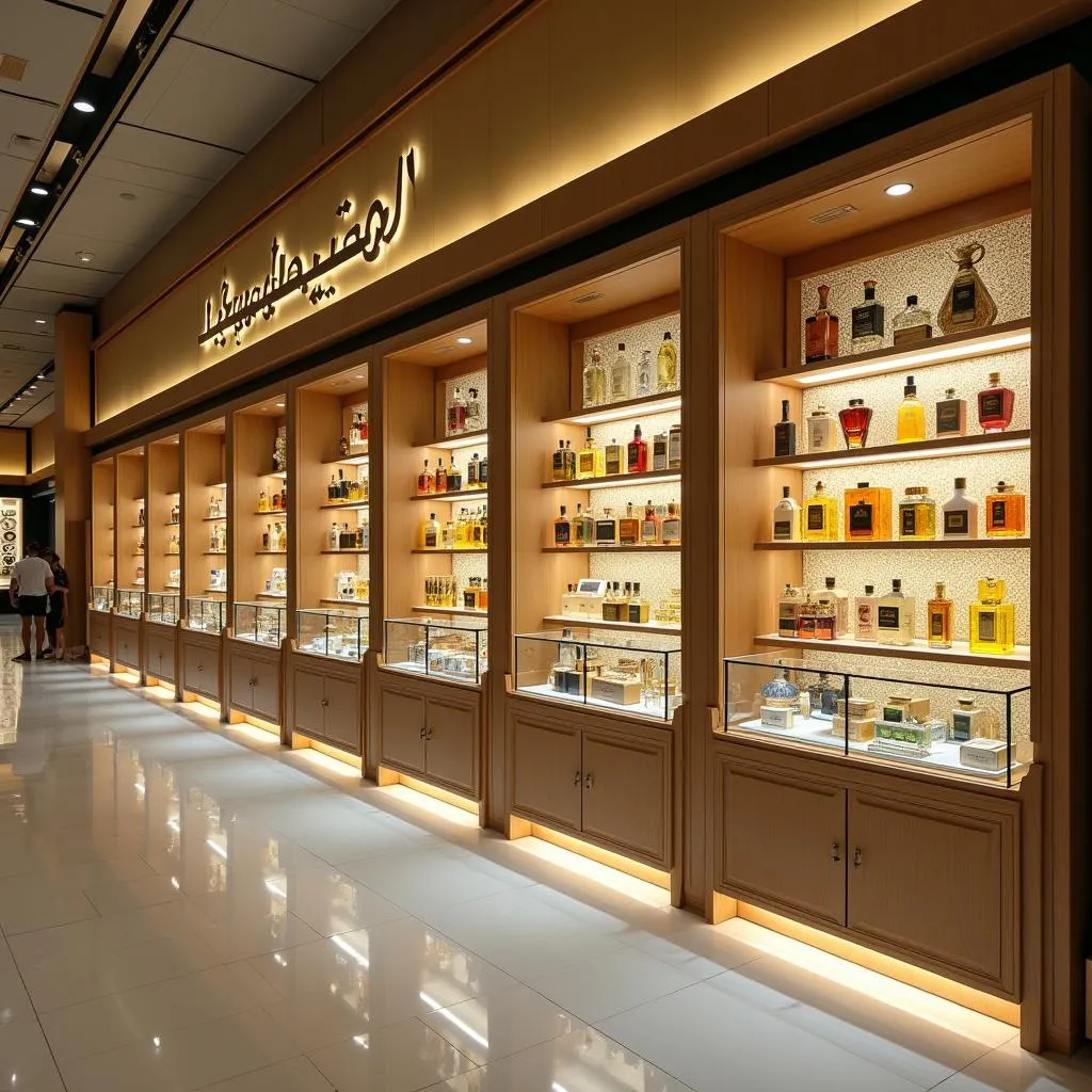 Perfume Shops at Abu Dhabi Airport