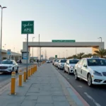 Abu Dhabi Airport Taxi Rank