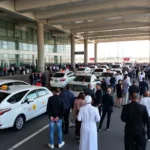 Abu Dhabi Airport Taxi Rank