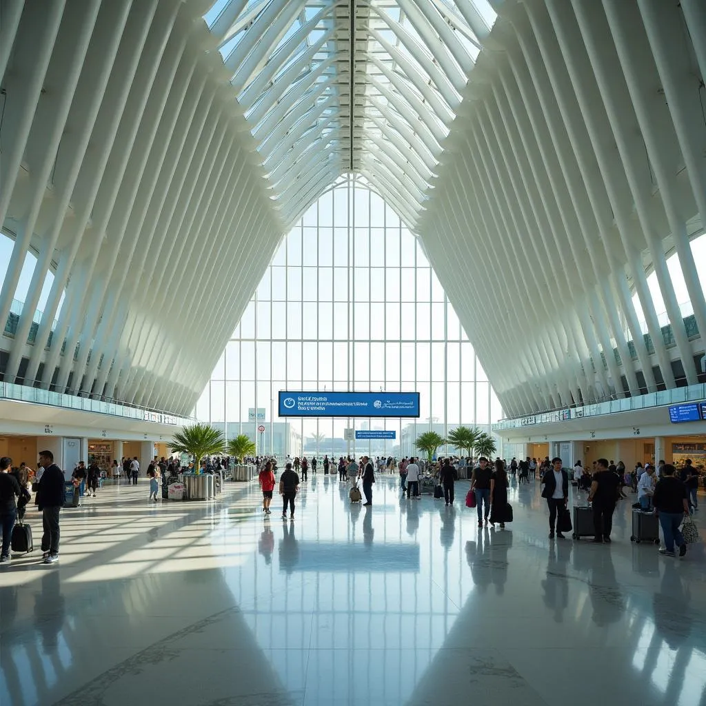 Abu Dhabi Airport Terminal