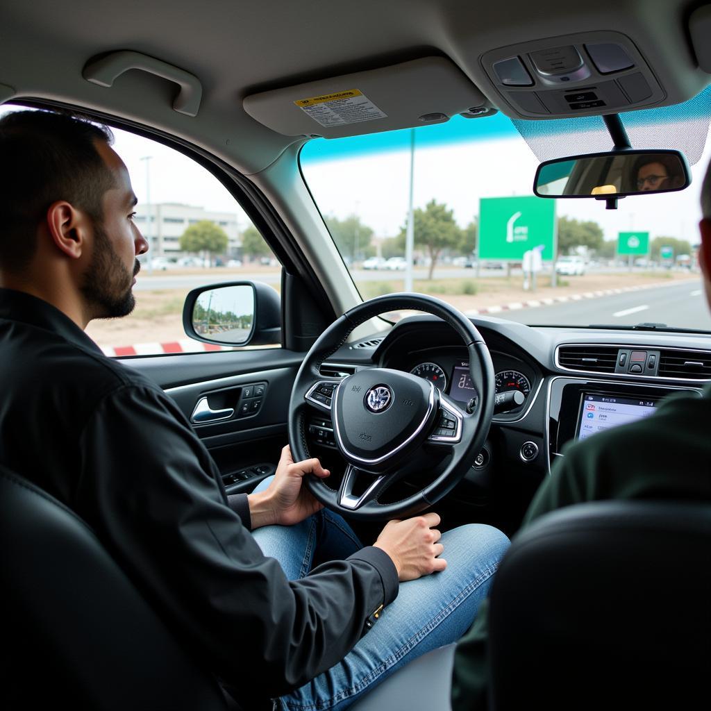 Taxi driver training center in Abu Dhabi