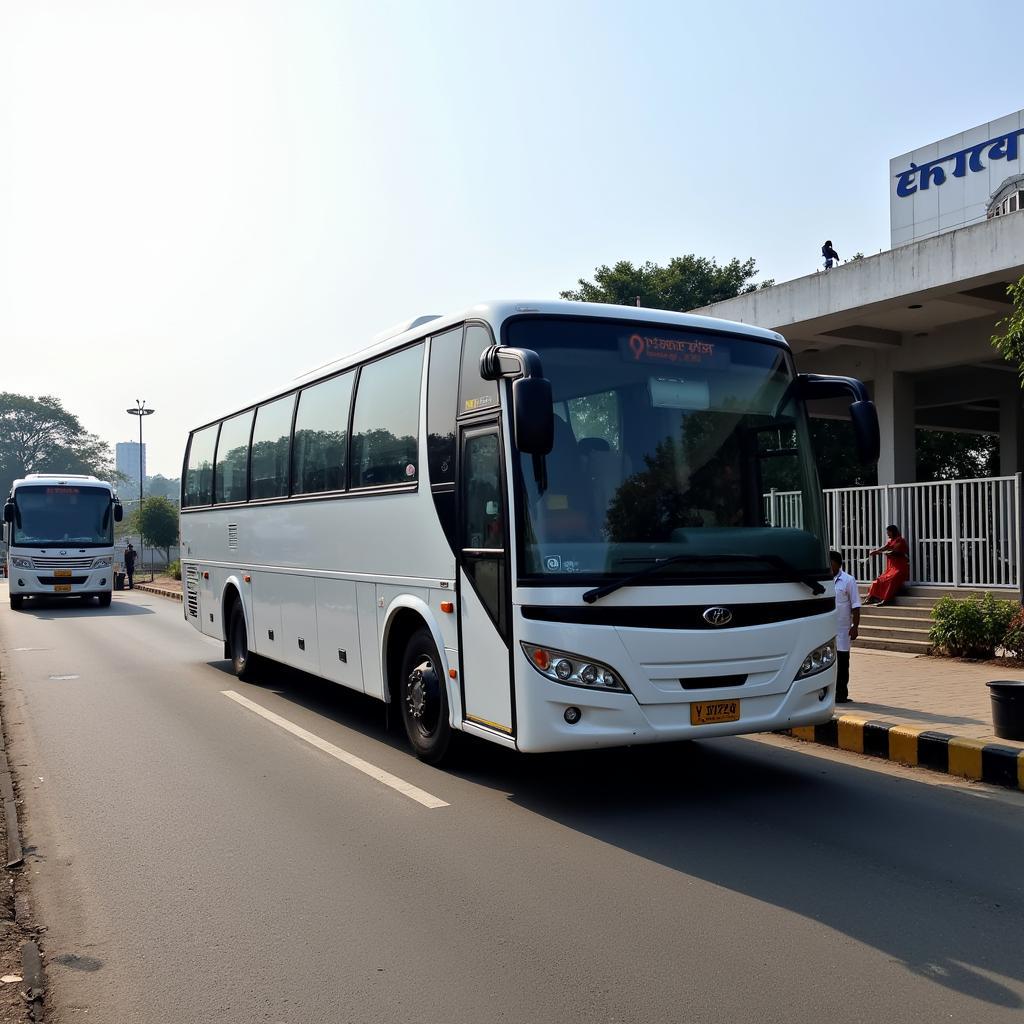 Air-conditioned bus from Bhubaneswar Airport to Puri