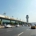 Modern Ahmedabad Airport Exterior