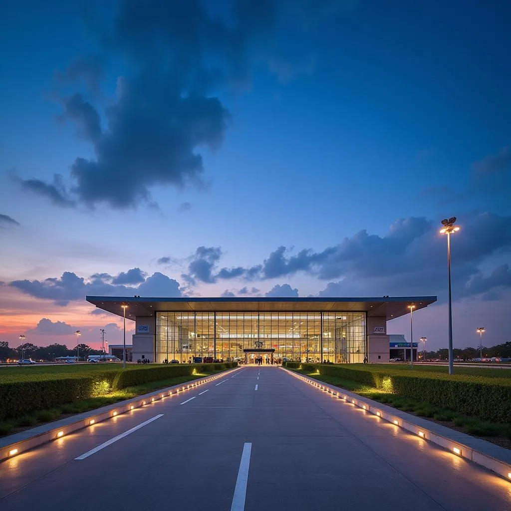 Ahmedabad Airport Exterior