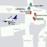 GMR Hial Airport Airline Office Locations