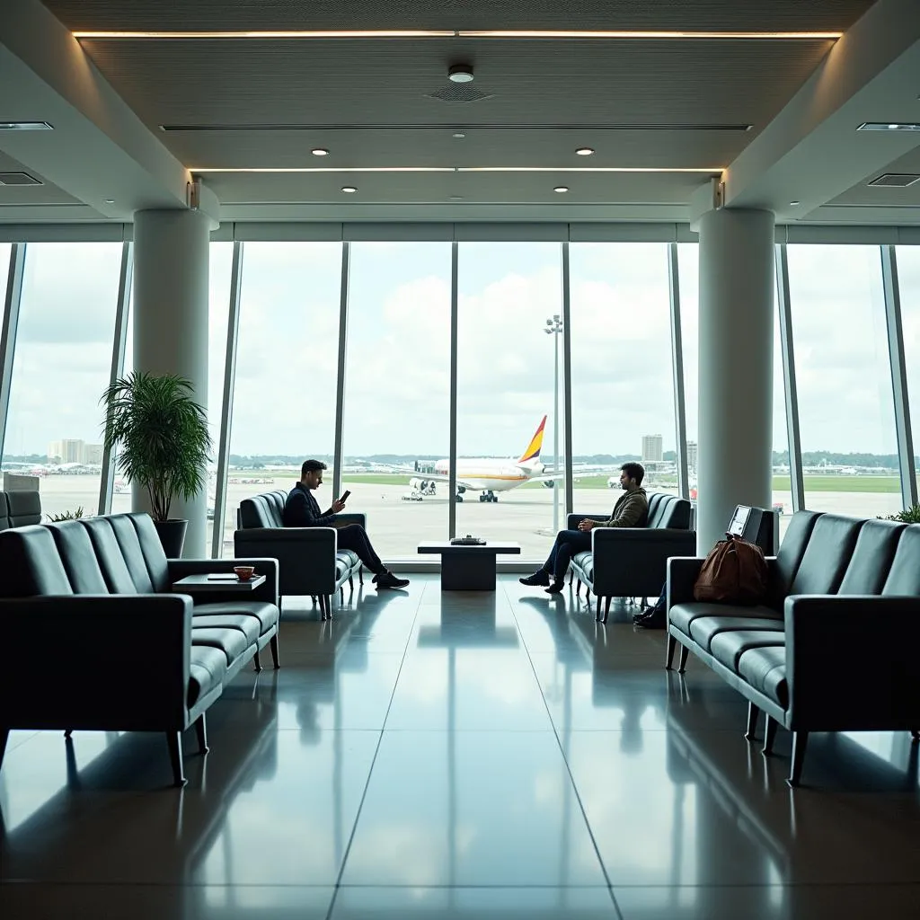 Comfortable Airport Lounge Seating