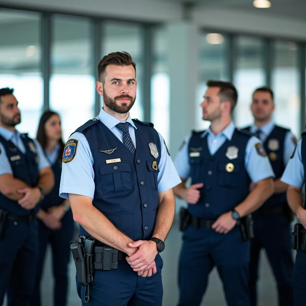 Airport Security Training Session