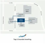 Airport Terminal 1 Location Map