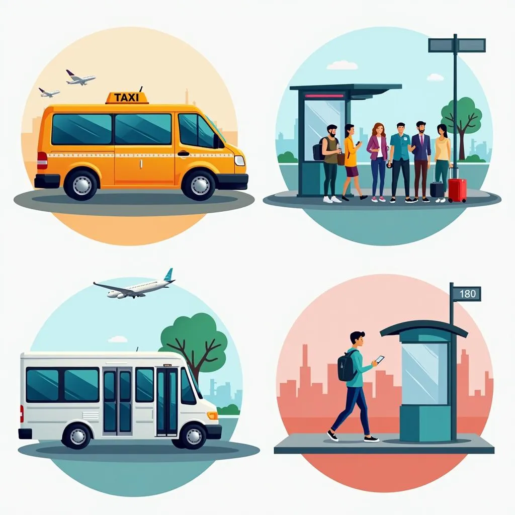 Various Airport Transportation Options