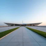 Modern architecture of Al Khobar Airport