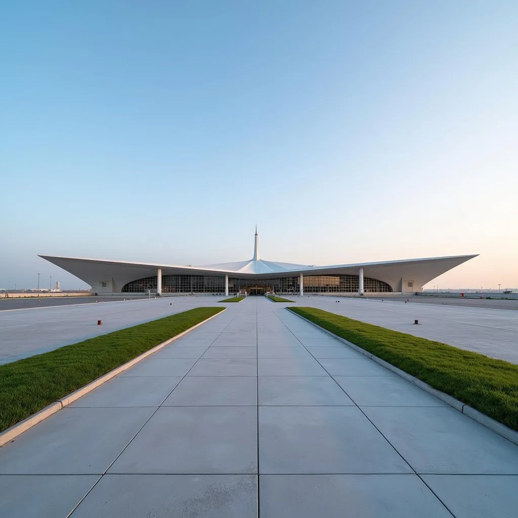 Modern architecture of Al Khobar Airport