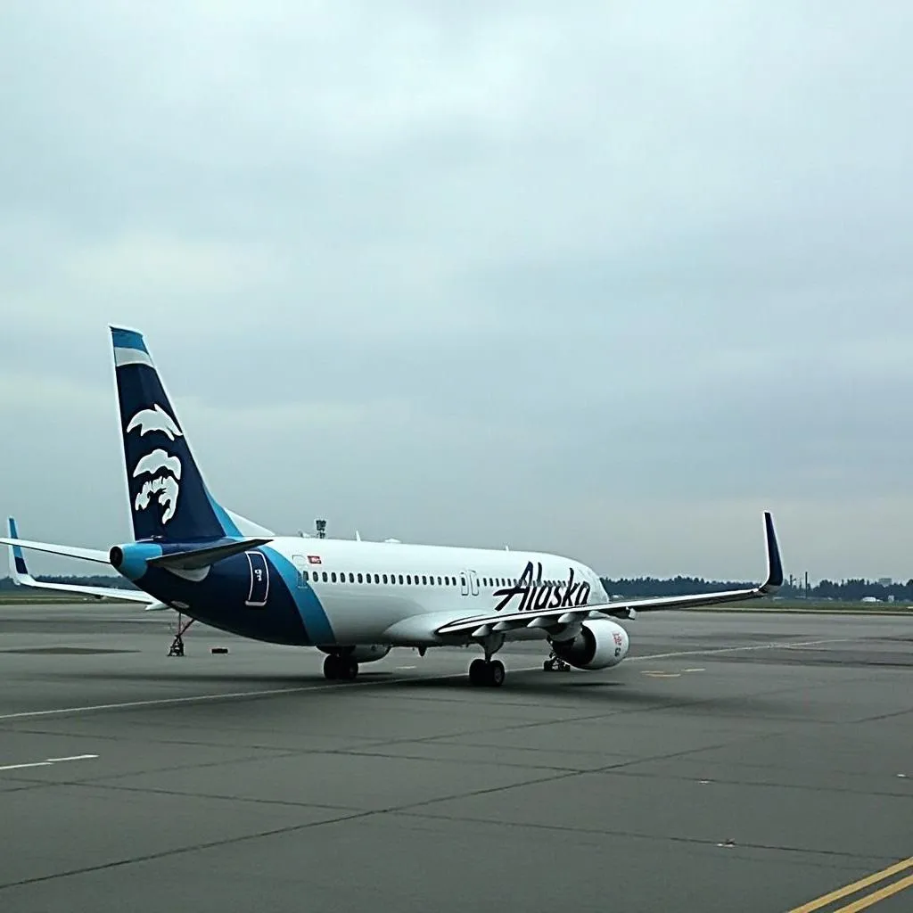 Alaska Airlines at Salem Airport