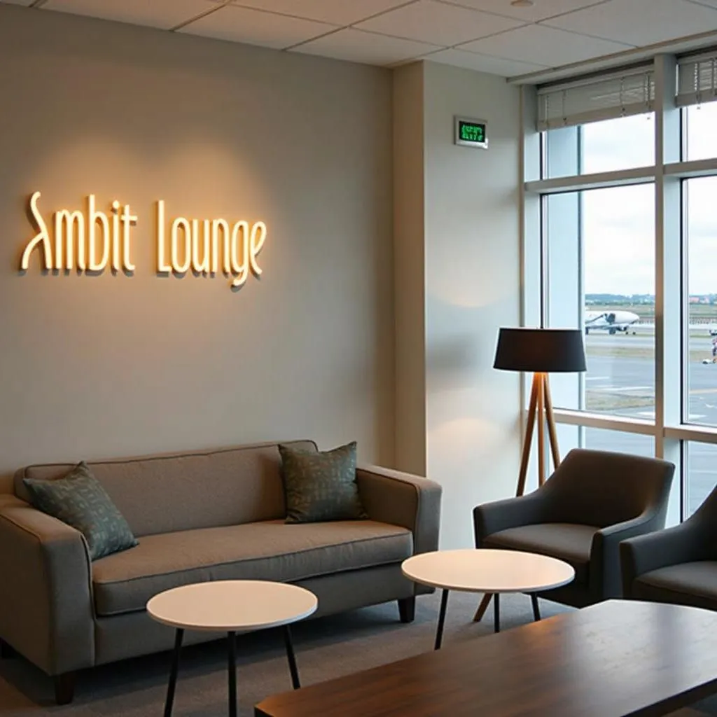 Ambit Lounge in Bangalore Airport