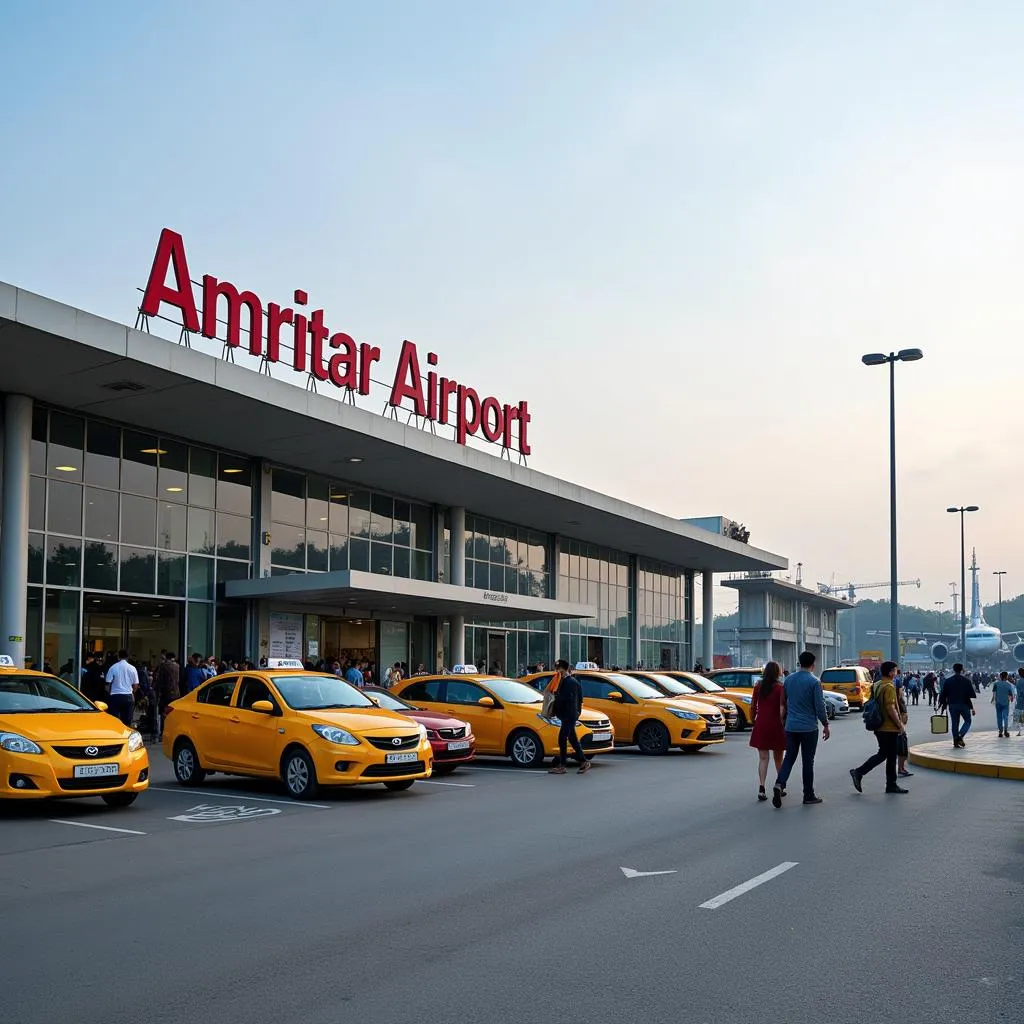 Amritsar Airport Exterior