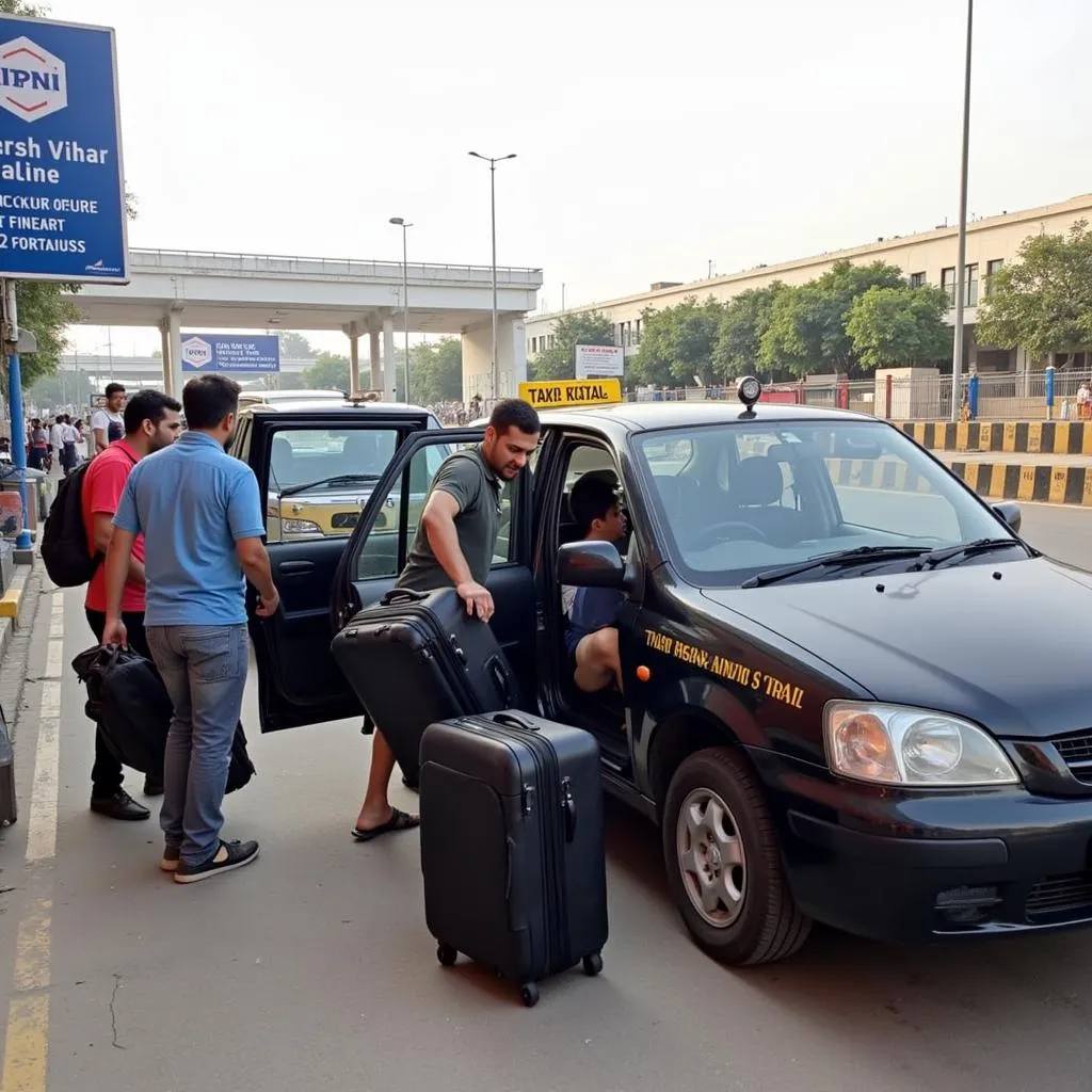 Anand Vihar Railway Station Taxi Pickup