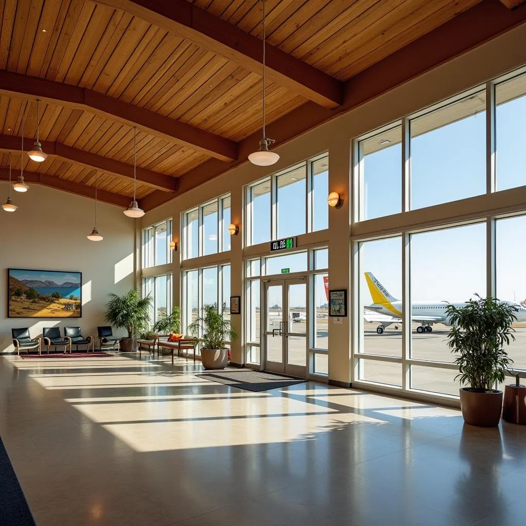 Annaram Airport Terminal Interior