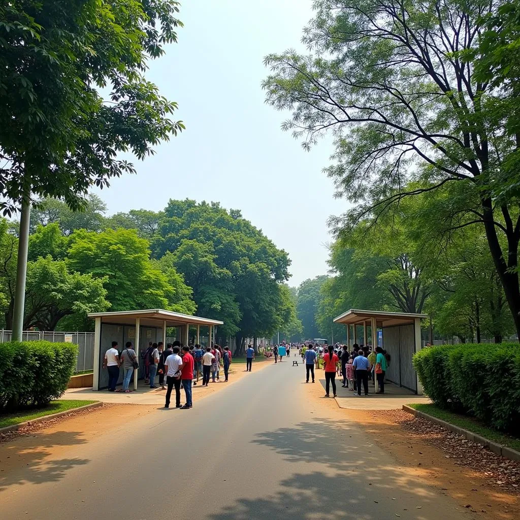 ASTC Bus Stop Near IIT Guwahati