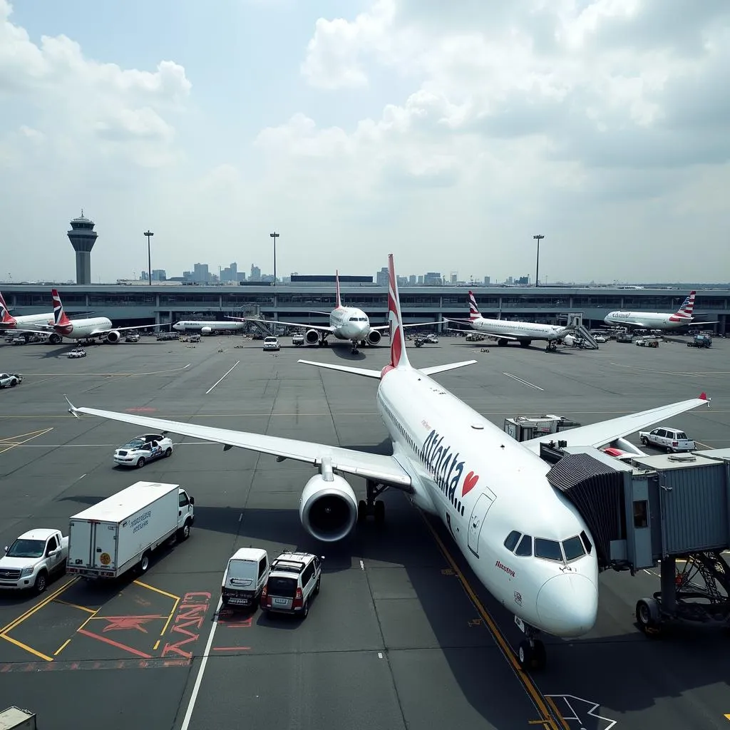 Atlanta International Airport Passenger Traffic