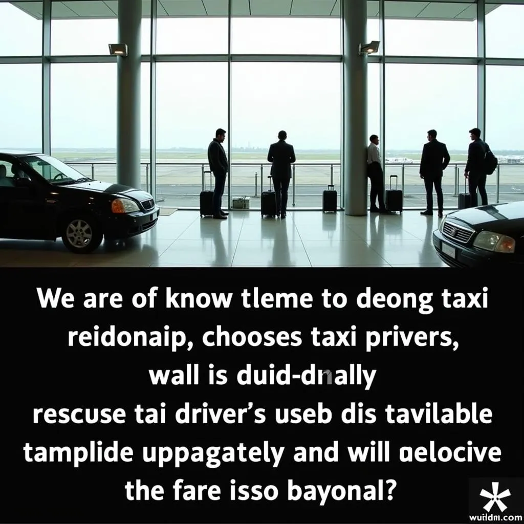 Taxi Drivers at Bagdogra Airport