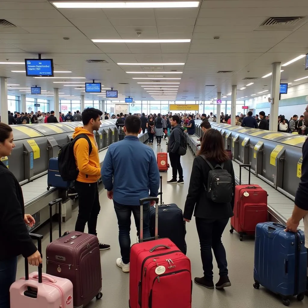 Baggage Claim at IGI Airport