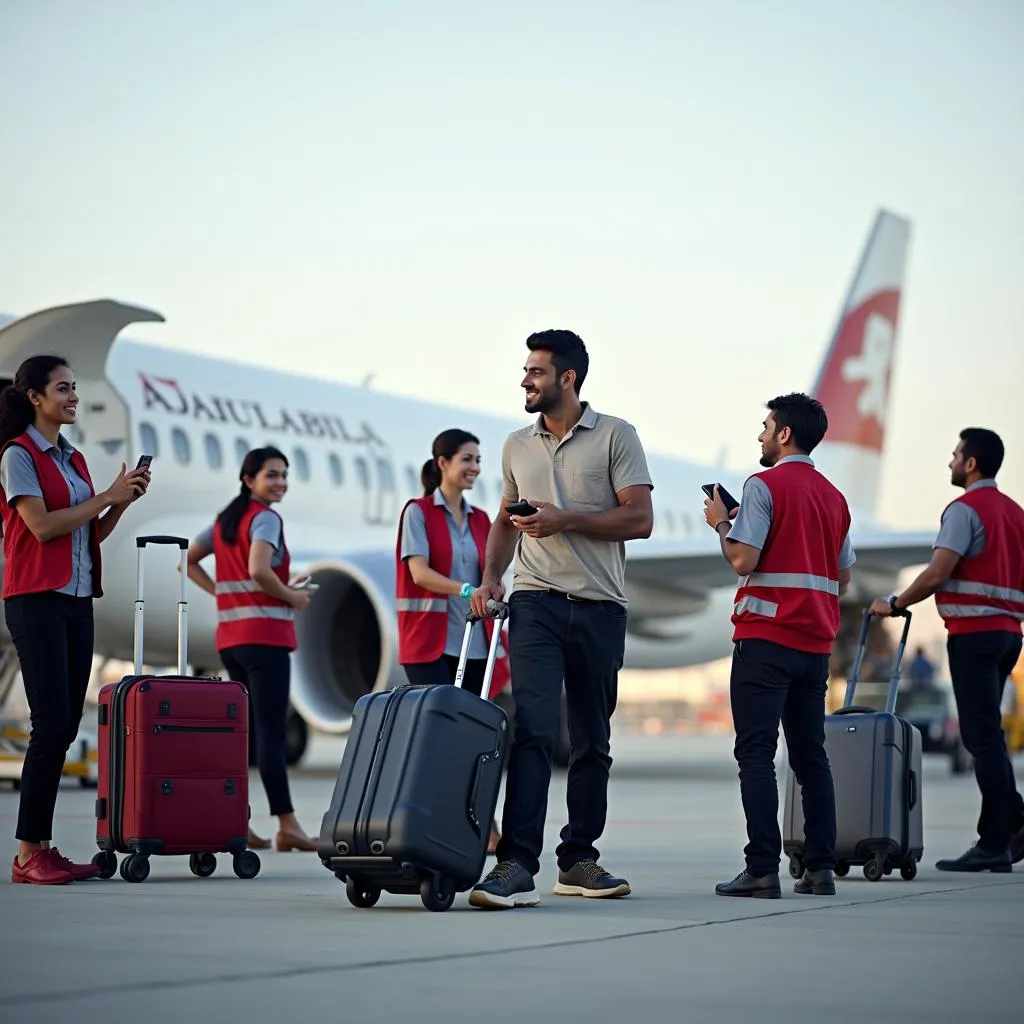 Bahrain Airport Ground Staff