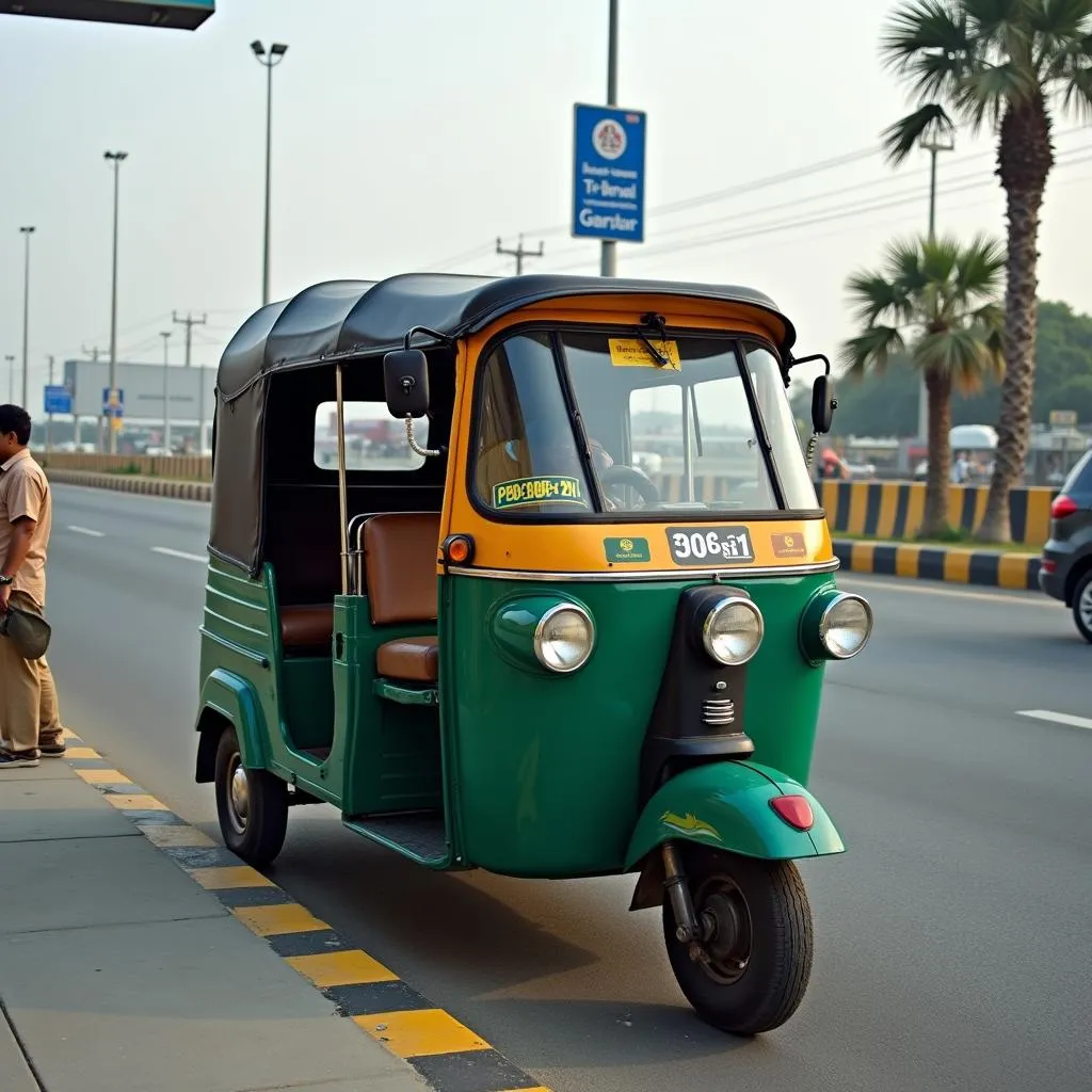 Bangalore Airport Auto-rickshaw