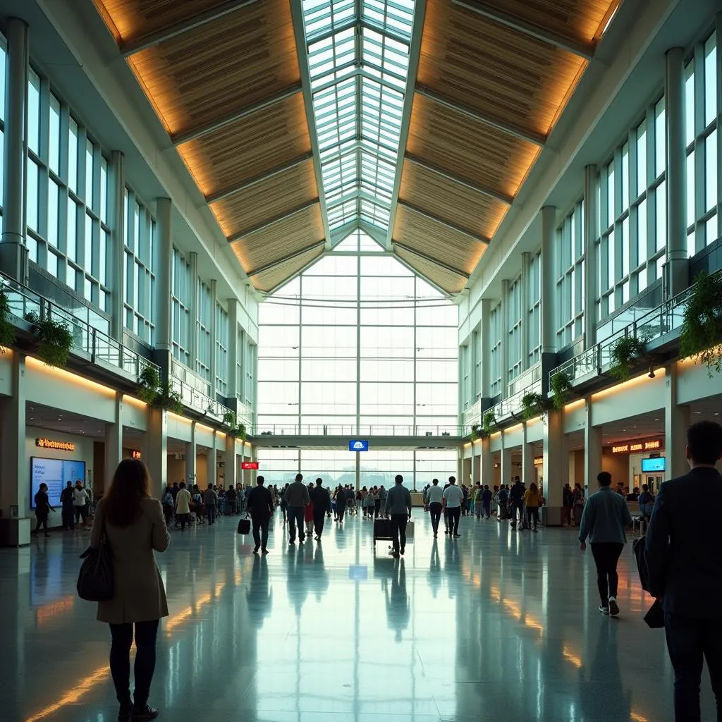 Bangalore Airport Interior Terminal