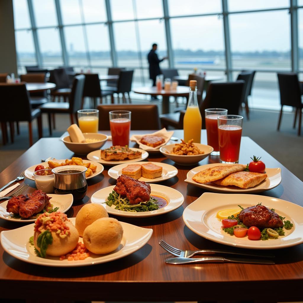 Bangalore Airport Lounge Amenities