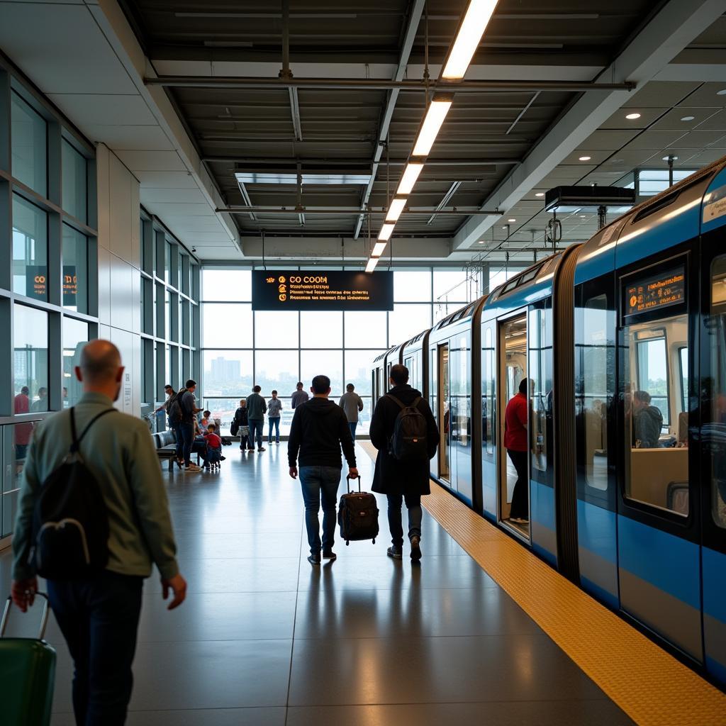 Bangalore Airport Metro Station