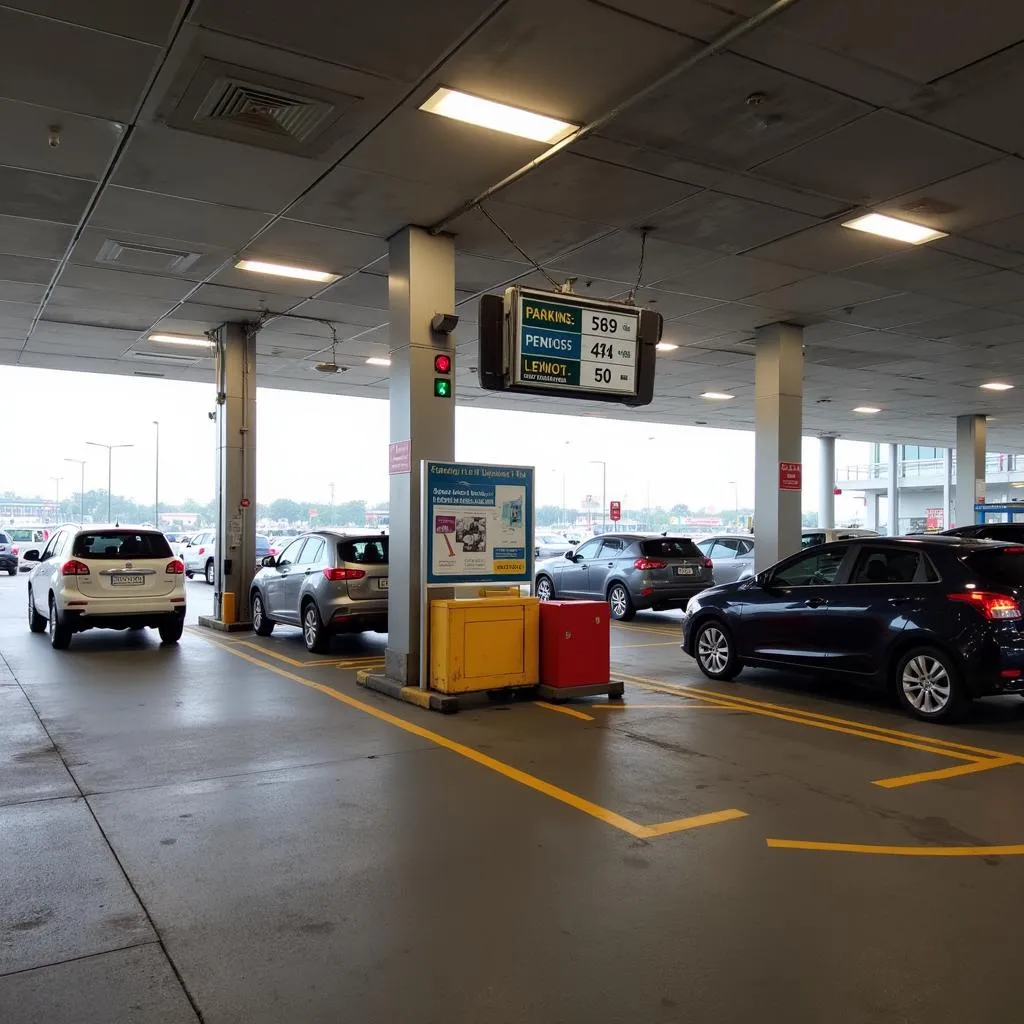 Bangalore Airport Short-Term Parking Zone