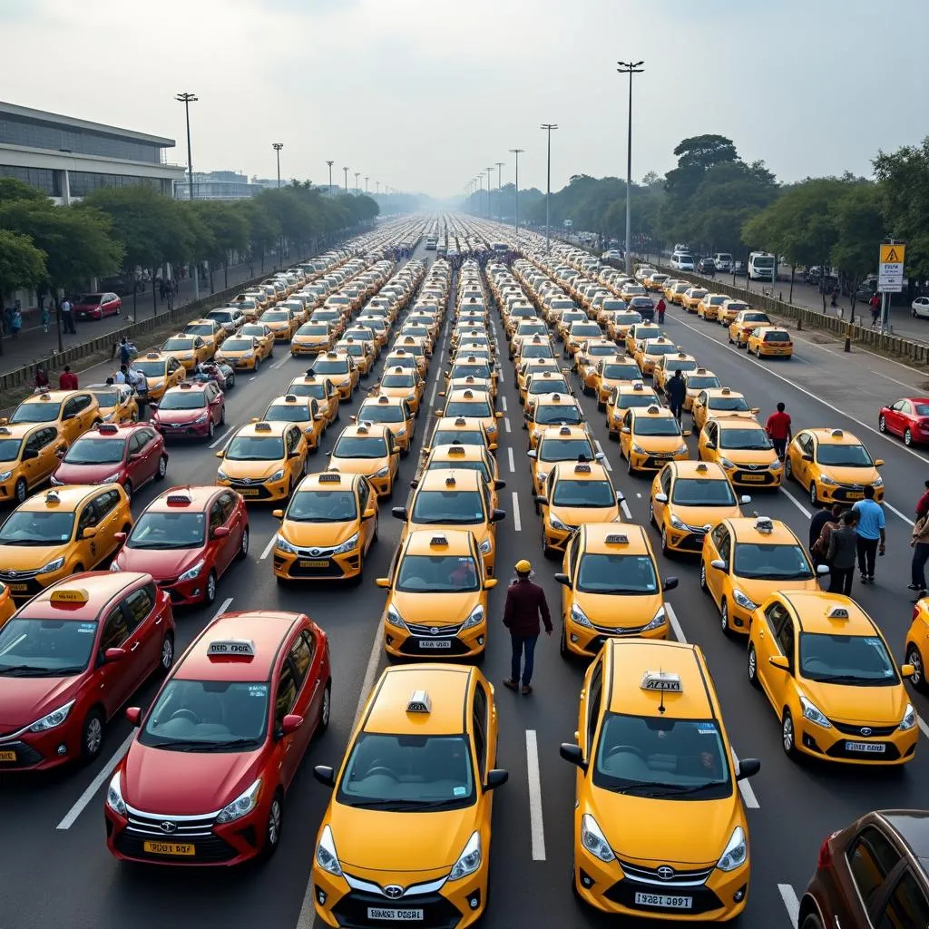 Bangalore Airport Taxi Stand