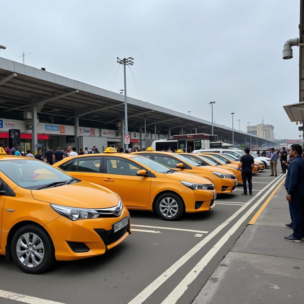 Bangalore Airport Taxi Stand