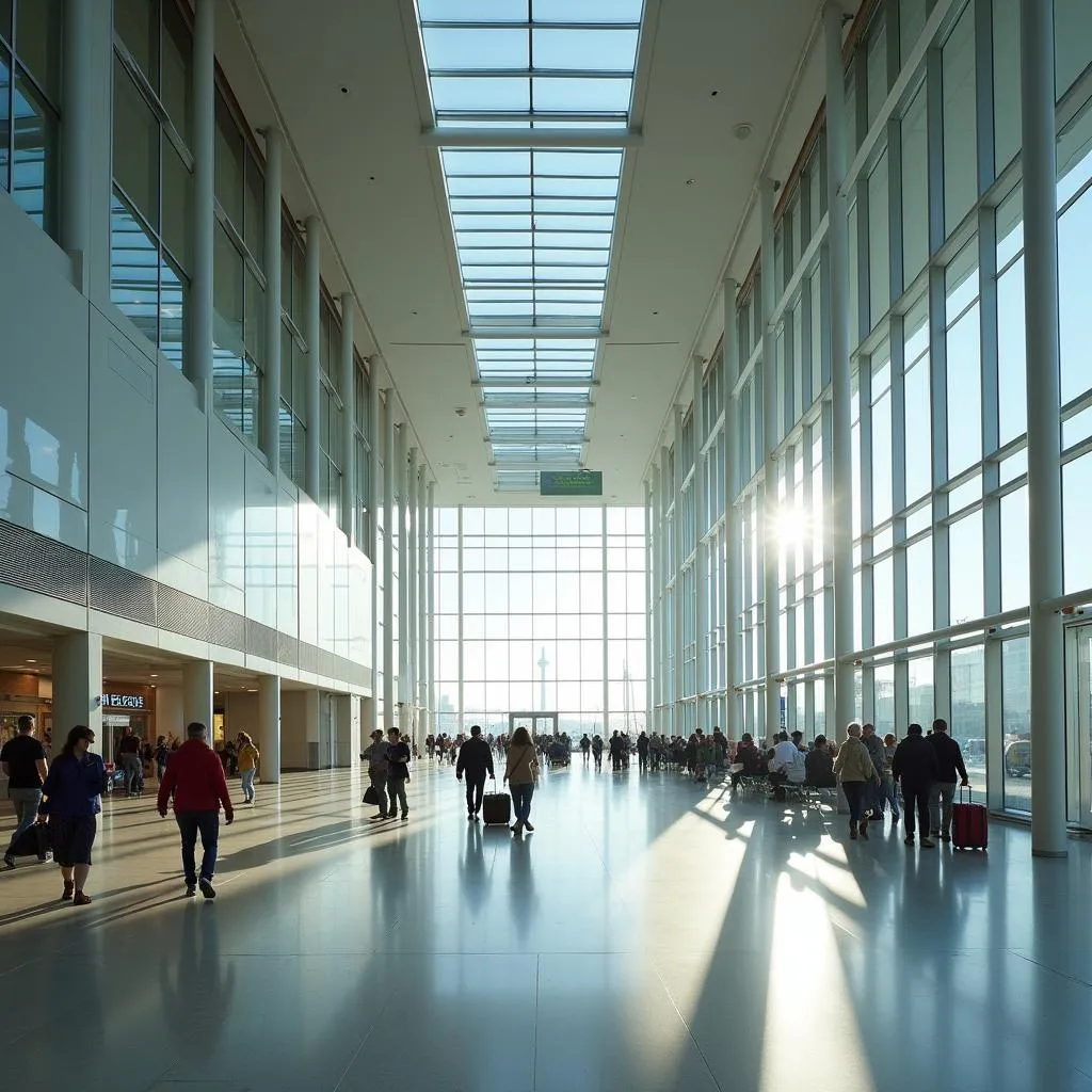 Spacious Interior of Terminal 1