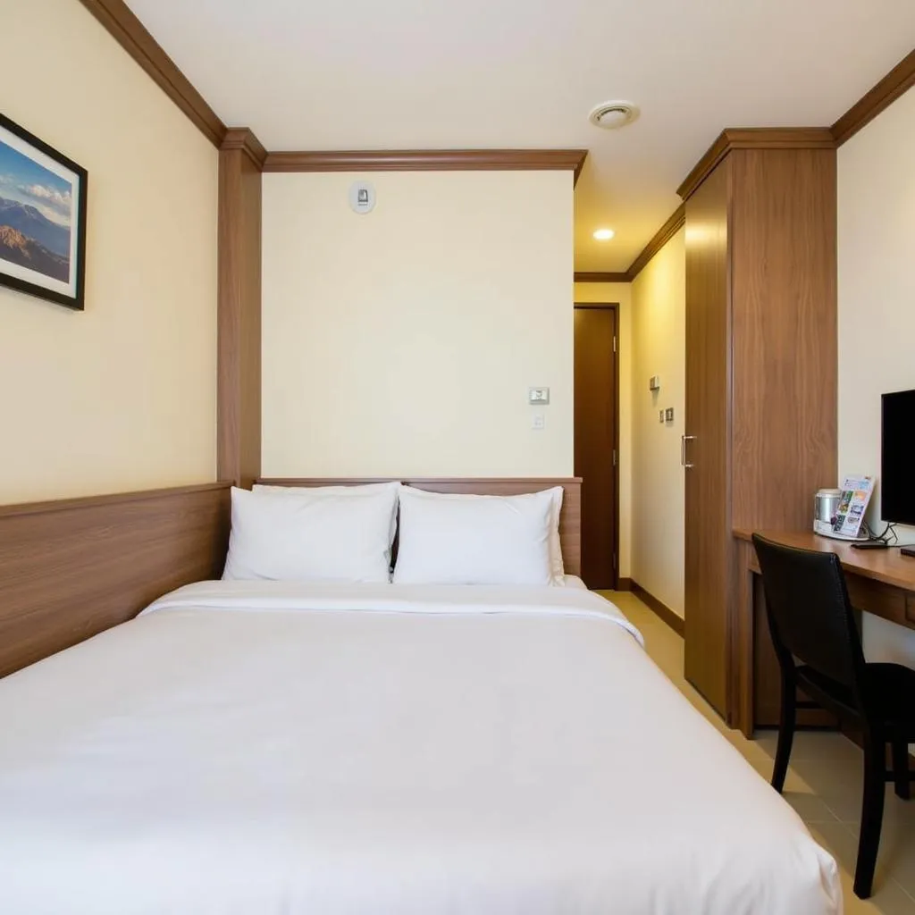 Budget-Friendly Hotel Room