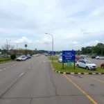 Calicut Airport Parking Area