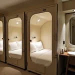 Modern Capsule Hotel Room at Mumbai Airport