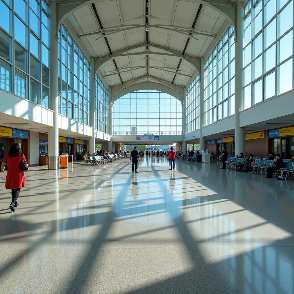 Coimbatore Airport Terminal Interior