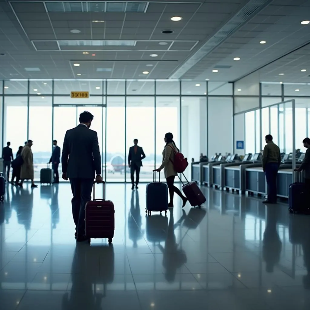 Chandigarh Airport Baggage Claim Area - Efficient Baggage Handling System