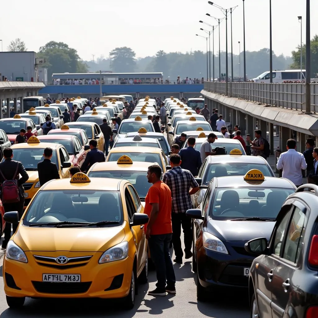 Chandigarh Airport Taxi Stand