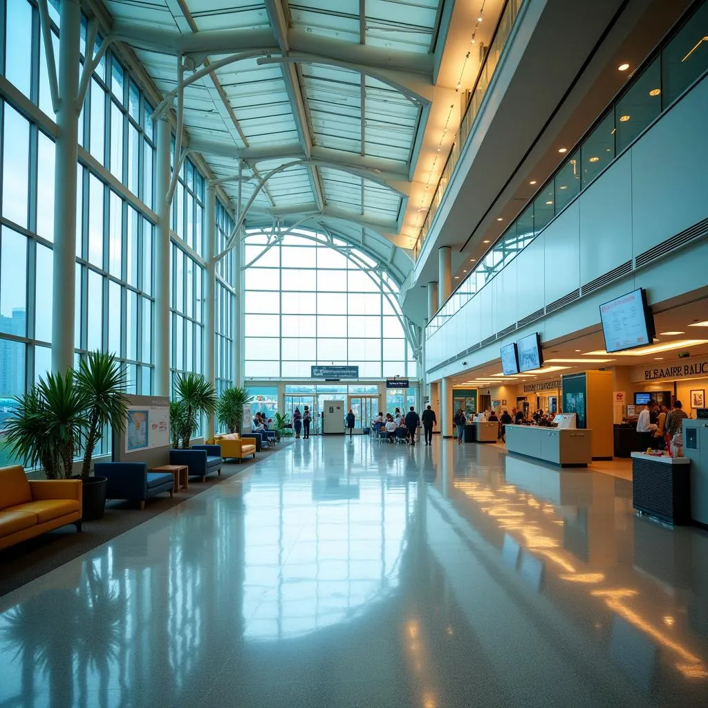 Changi Airport Interior Terminal