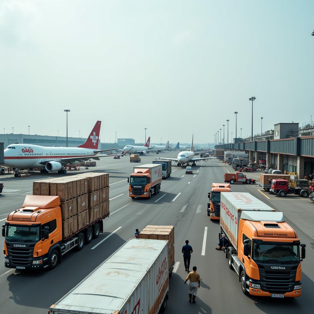 Chennai Airport Cargo Complex Logistics Operations