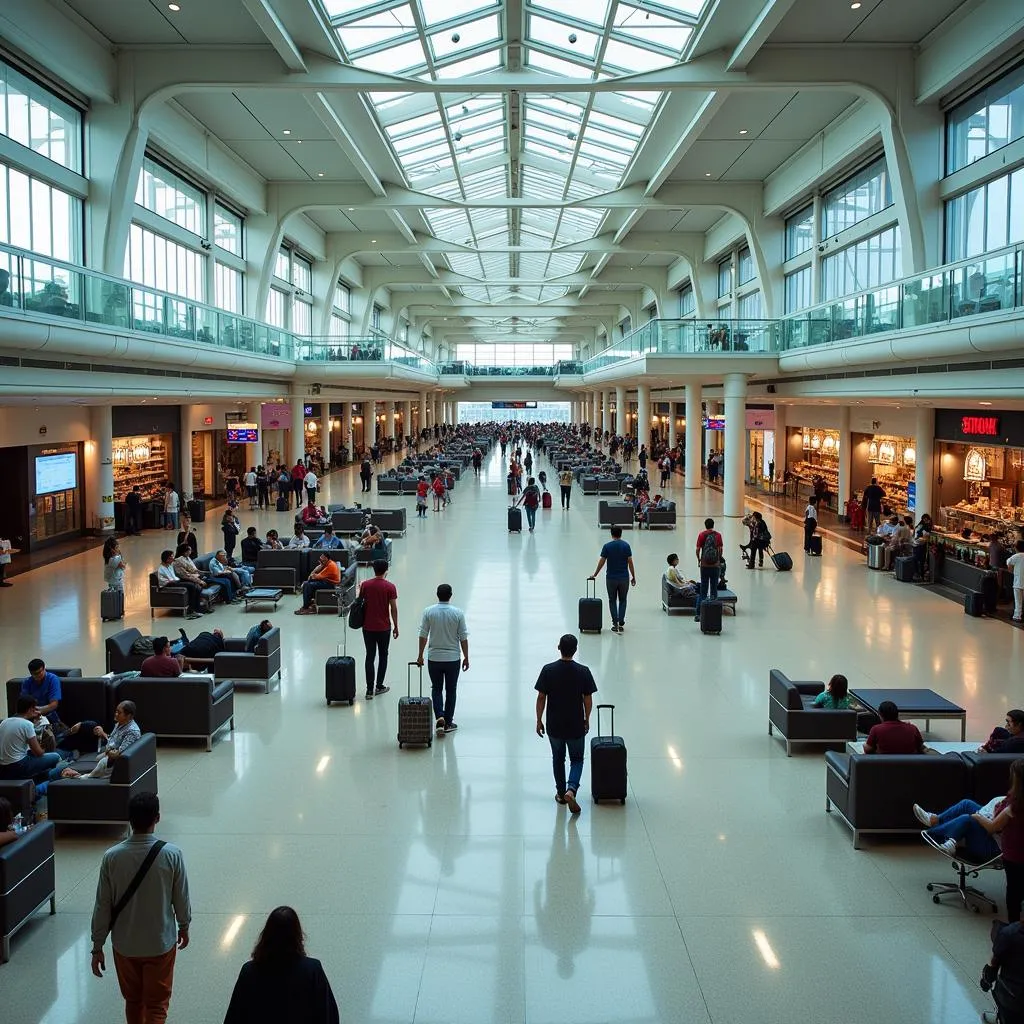 Chennai Airport Interior Terminal