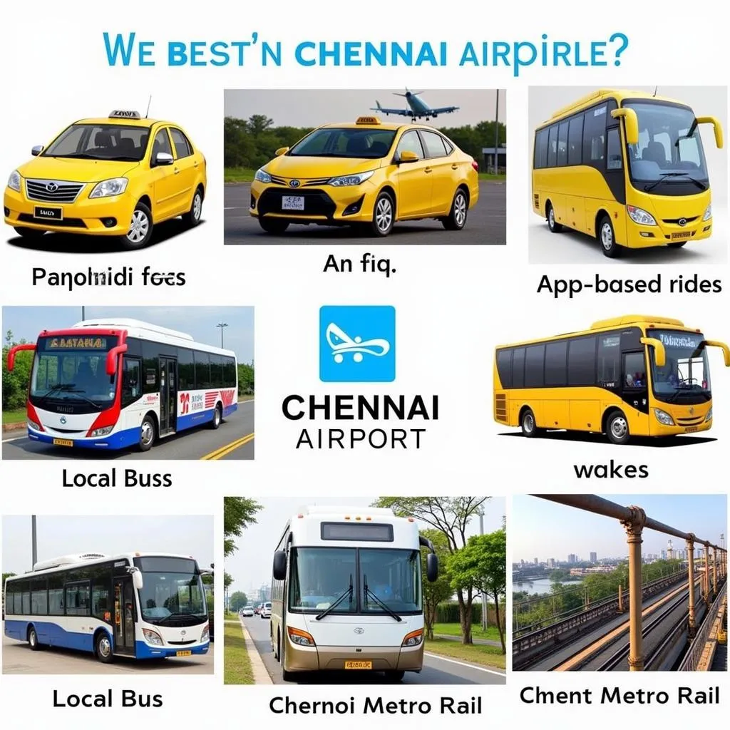 Various Transportation Options at Chennai Airport