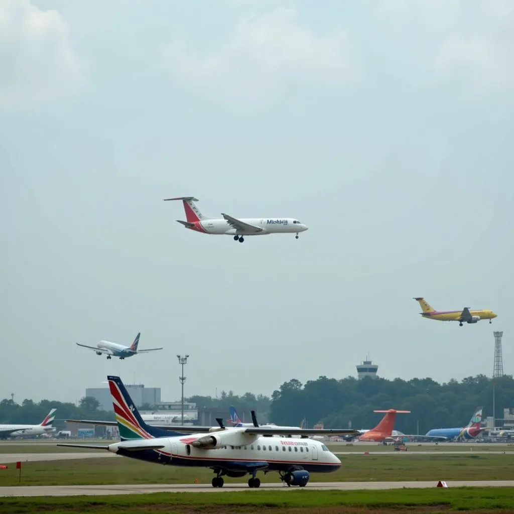 Chennai Cyclone Airport Runway