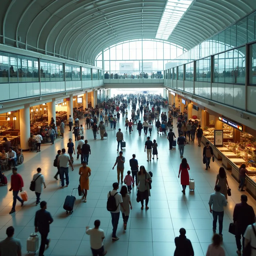 Chennai International Airport, India